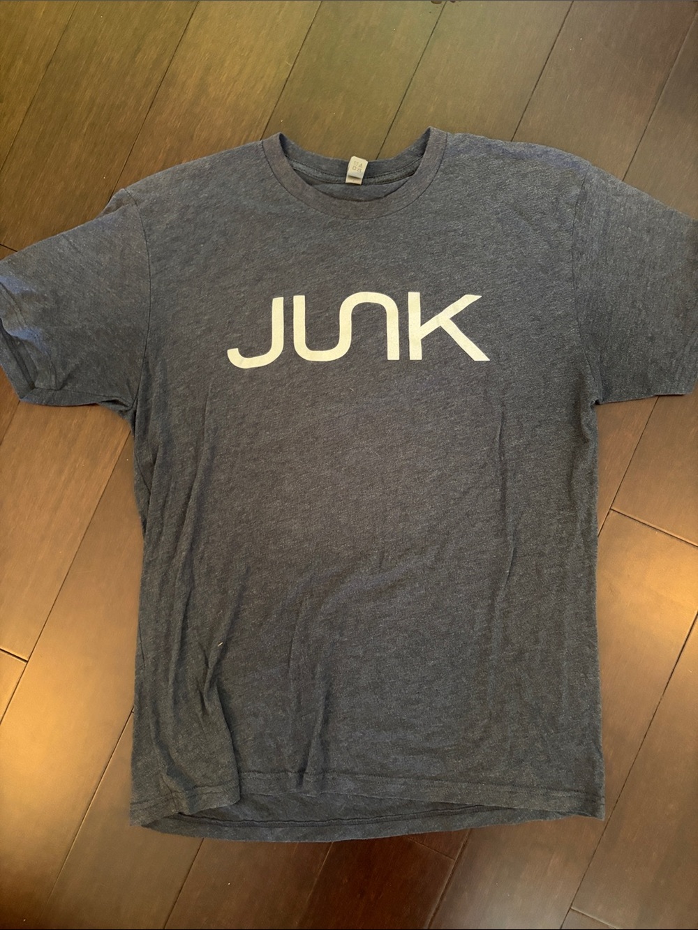 Next Level Apparel Navy Heather Graphic Tee
